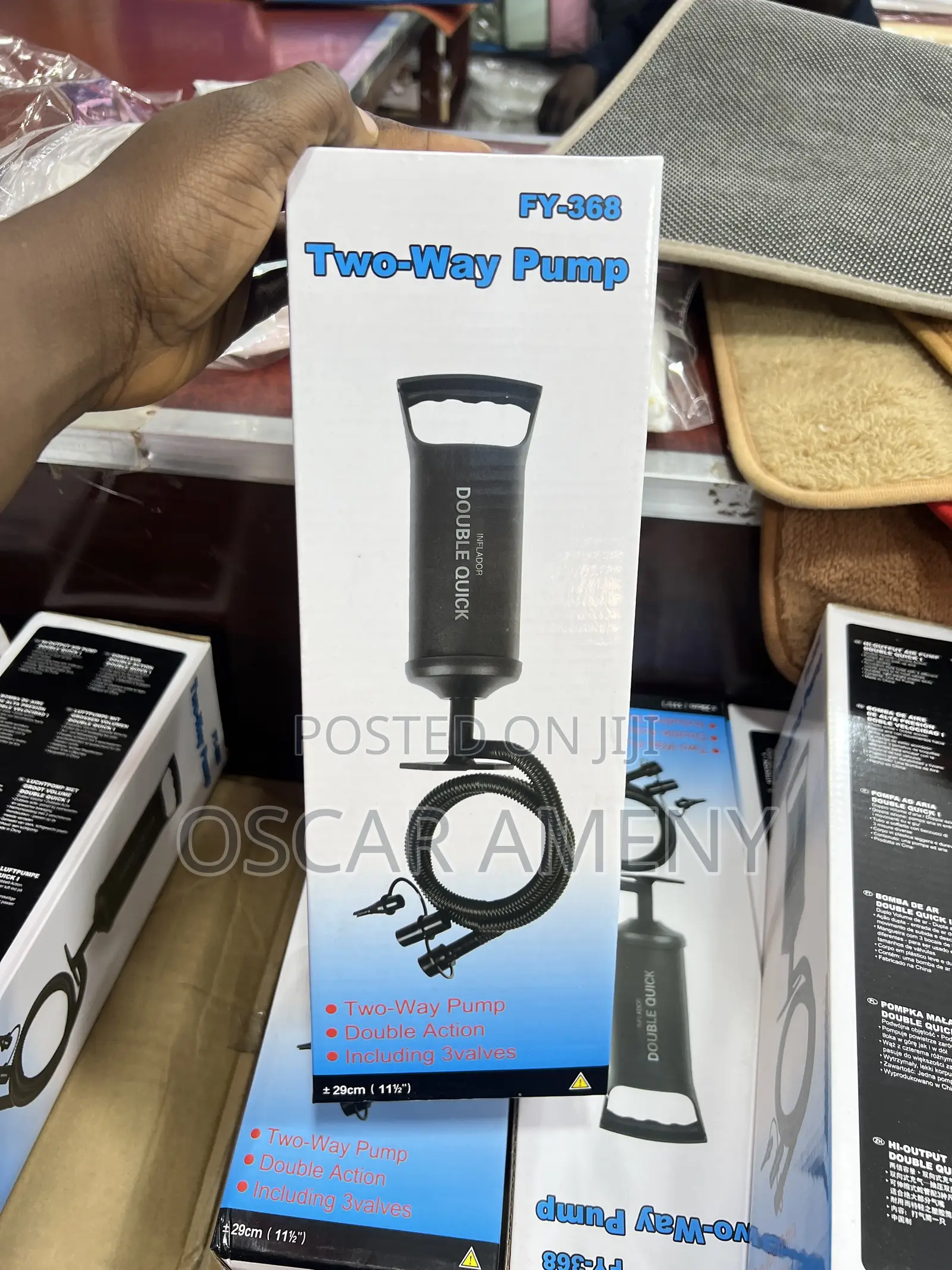Pump (Manual or Electric)