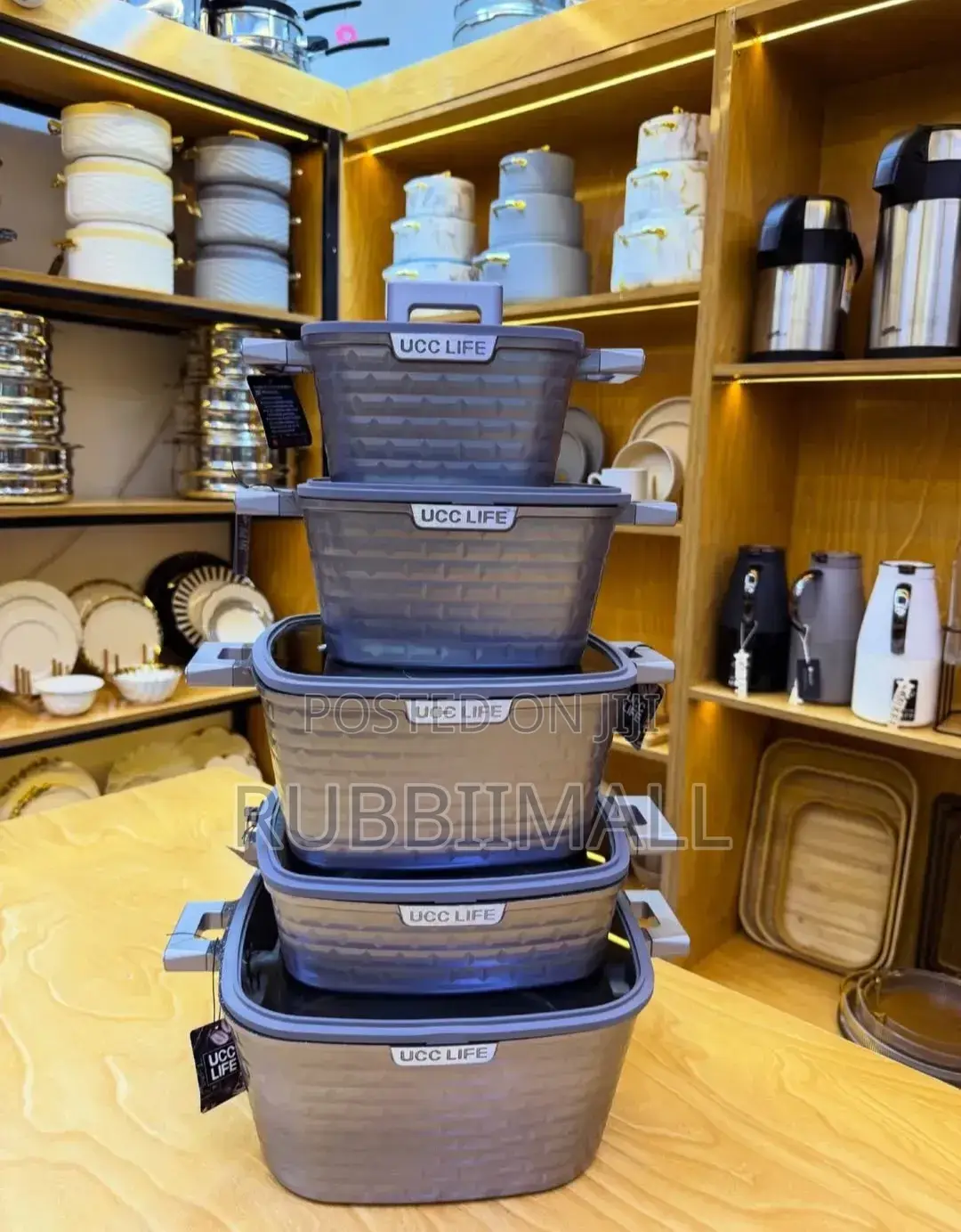 UCC Cookware Dishes 5pcs