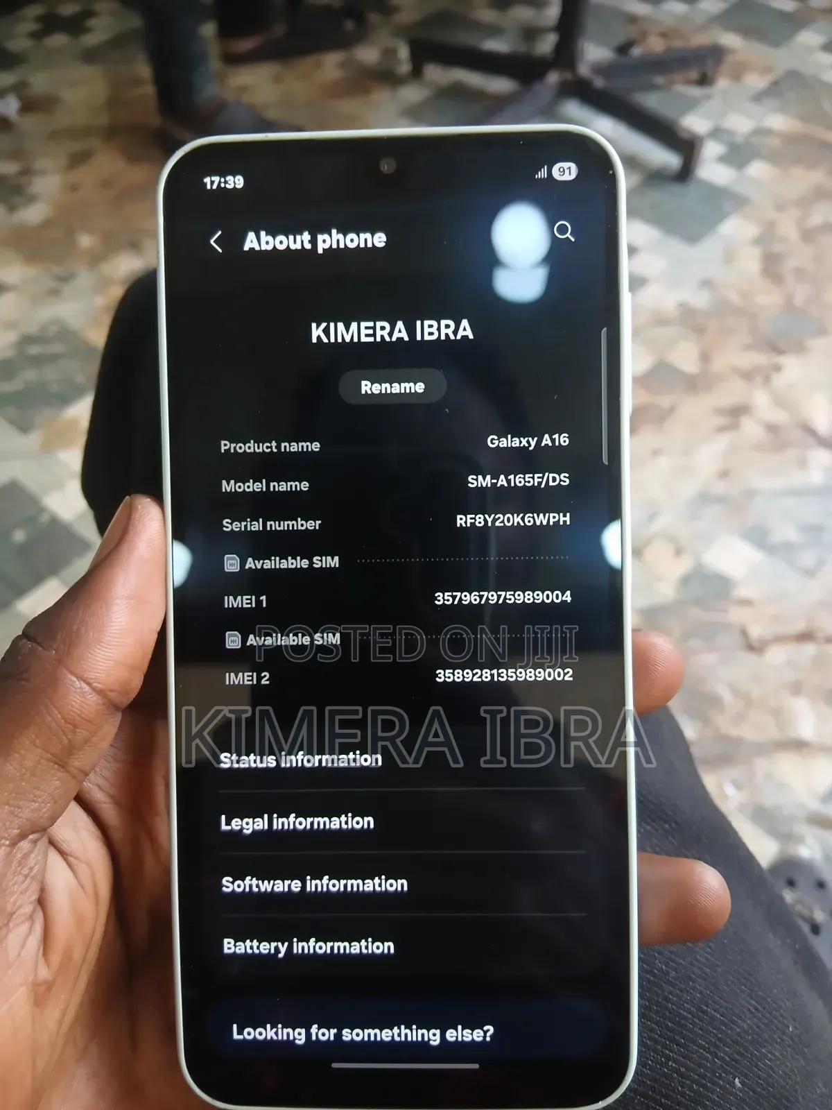 Samsung Galaxy A16 128 GB Silver