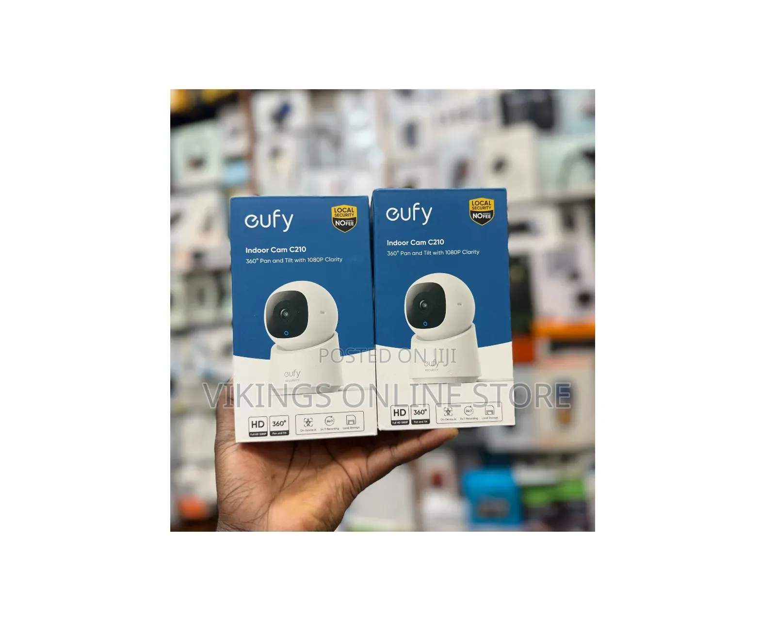 Eufy Indoor Cam C210 Is a Plug-in Smart Home Security Camera