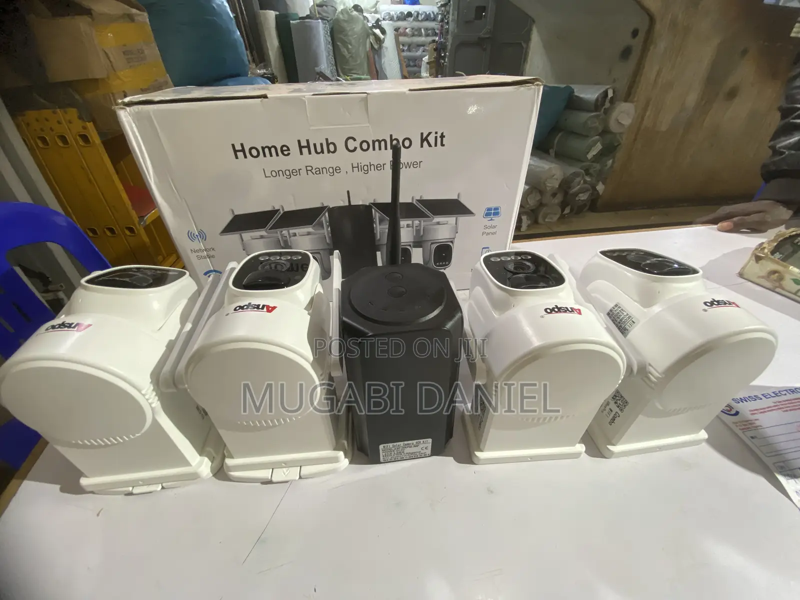 Solar Wi-Fi Camera Home Hub Kit