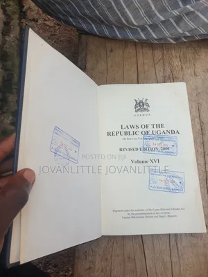 Laws of Uganda 2000 VOL XVL