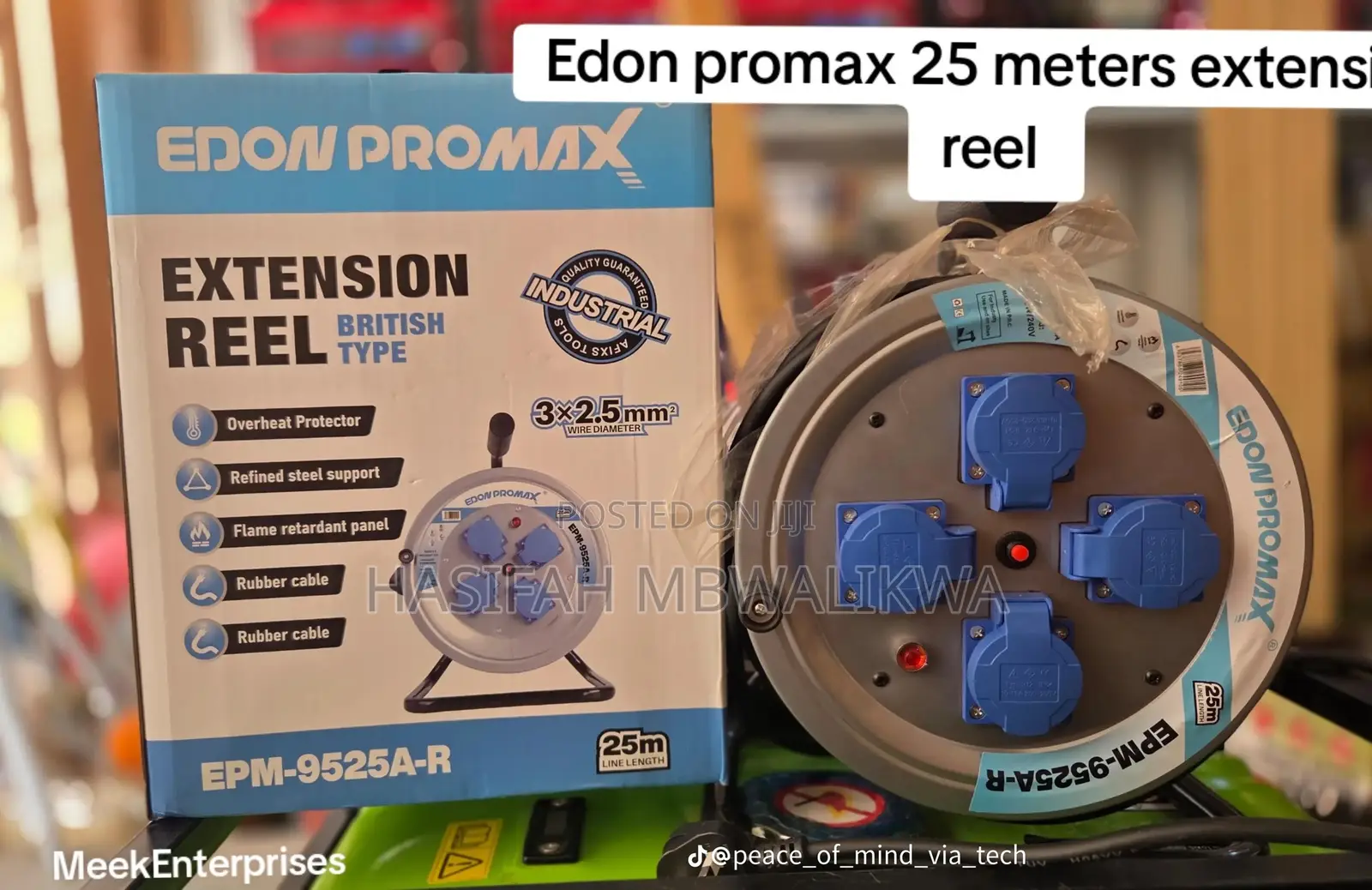 Edon Promax Extension Reel 3x2.5mm