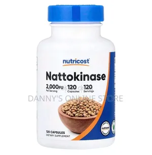Nattokinase, 2000 FU, 120 Capsules