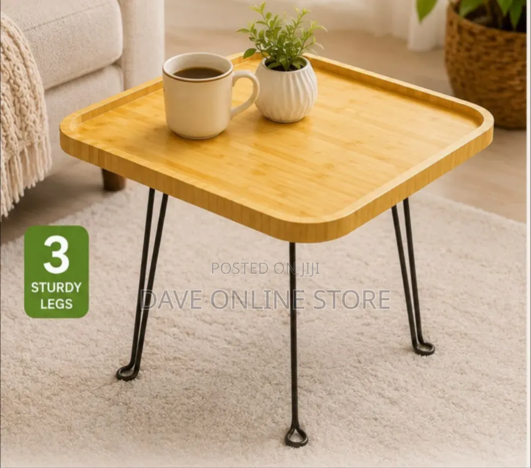Bamboo Collapsable Side Table