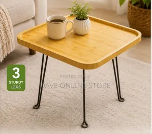 Bamboo Collapsable Side Table