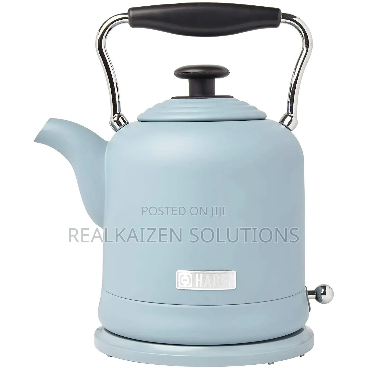 UK HADEN 1.5L Highclere Vintage Rapid Boil Stainless Steel Kettle