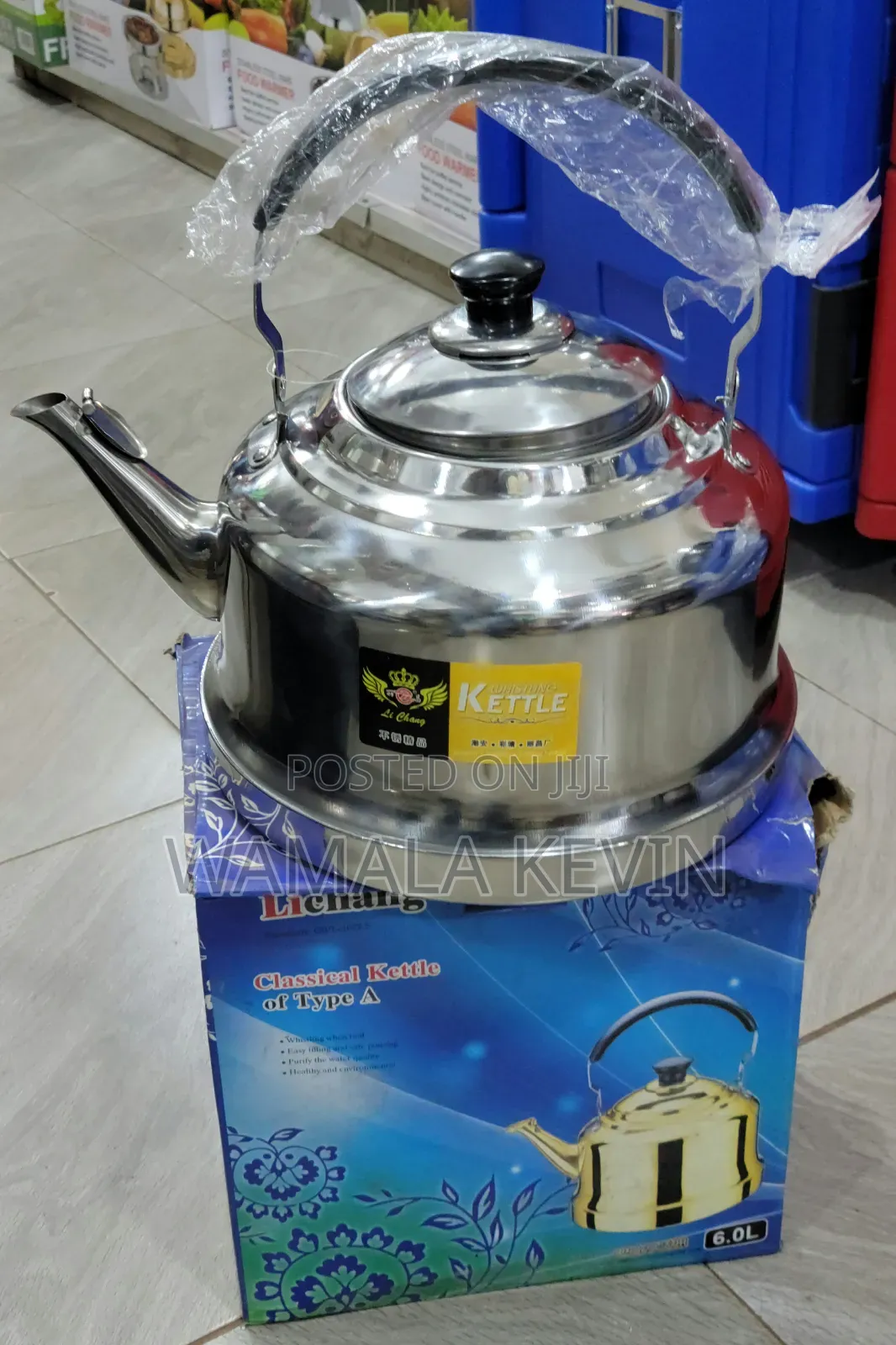 Stainless Still Classical Kettle