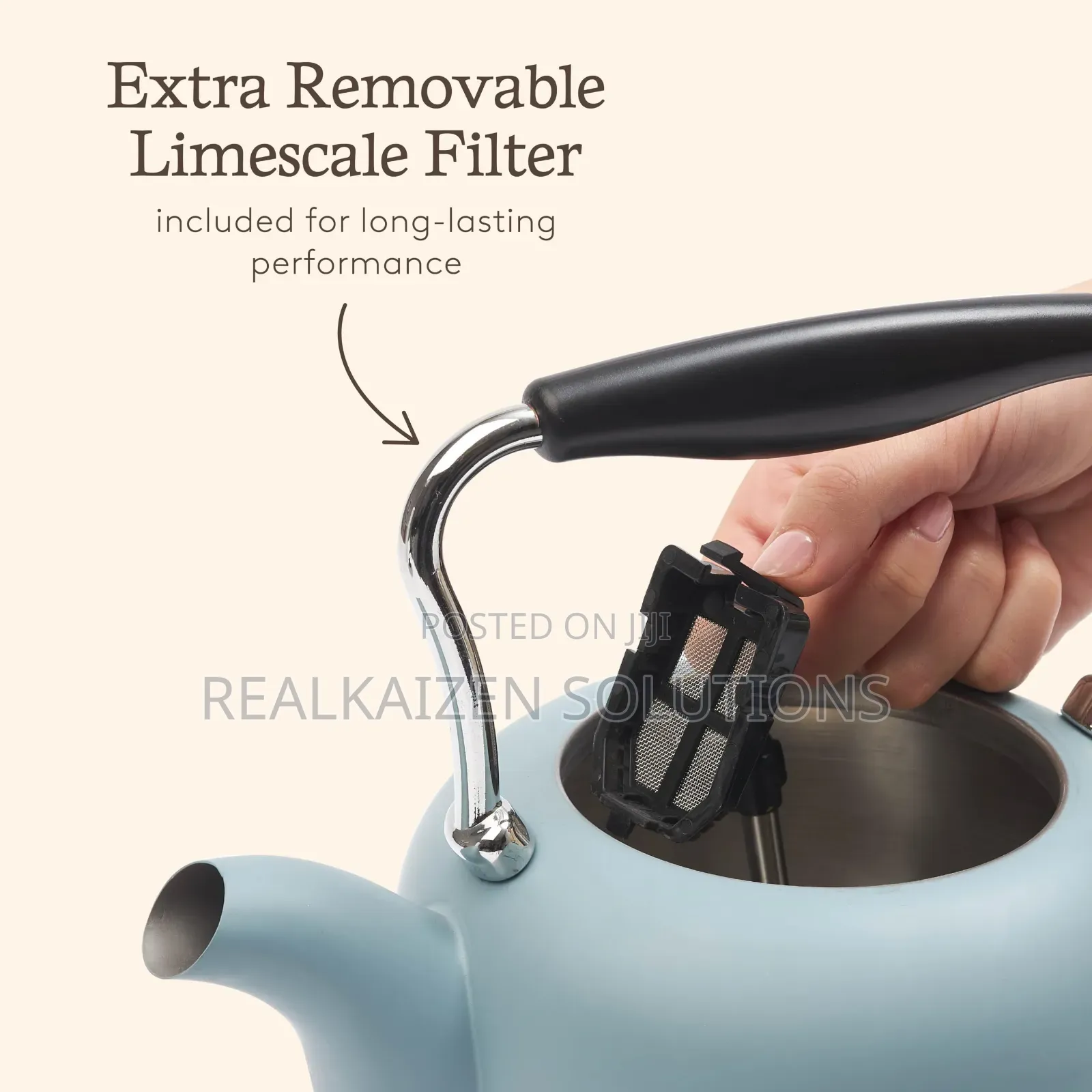 UK HADEN 1.5L Highclere Vintage Rapid Boil Stainless Steel Kettle