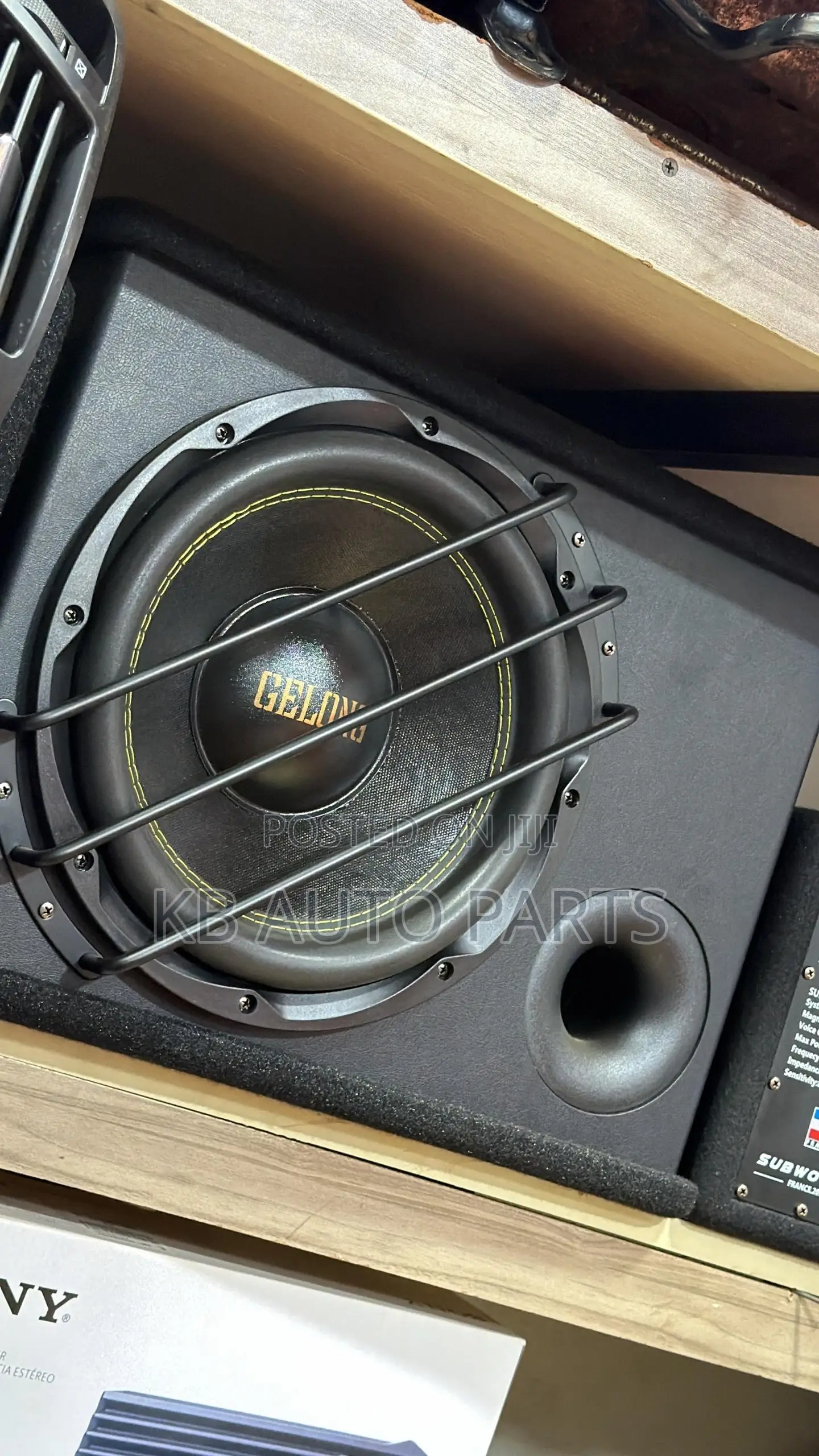 Car High Power Amplified Subwoofers