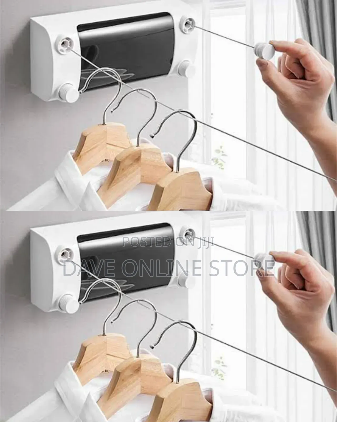 Retractable Dual Clothline