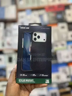 Green Lion MagSafe Kevlar Case for iPhone 17/18 Pro Max