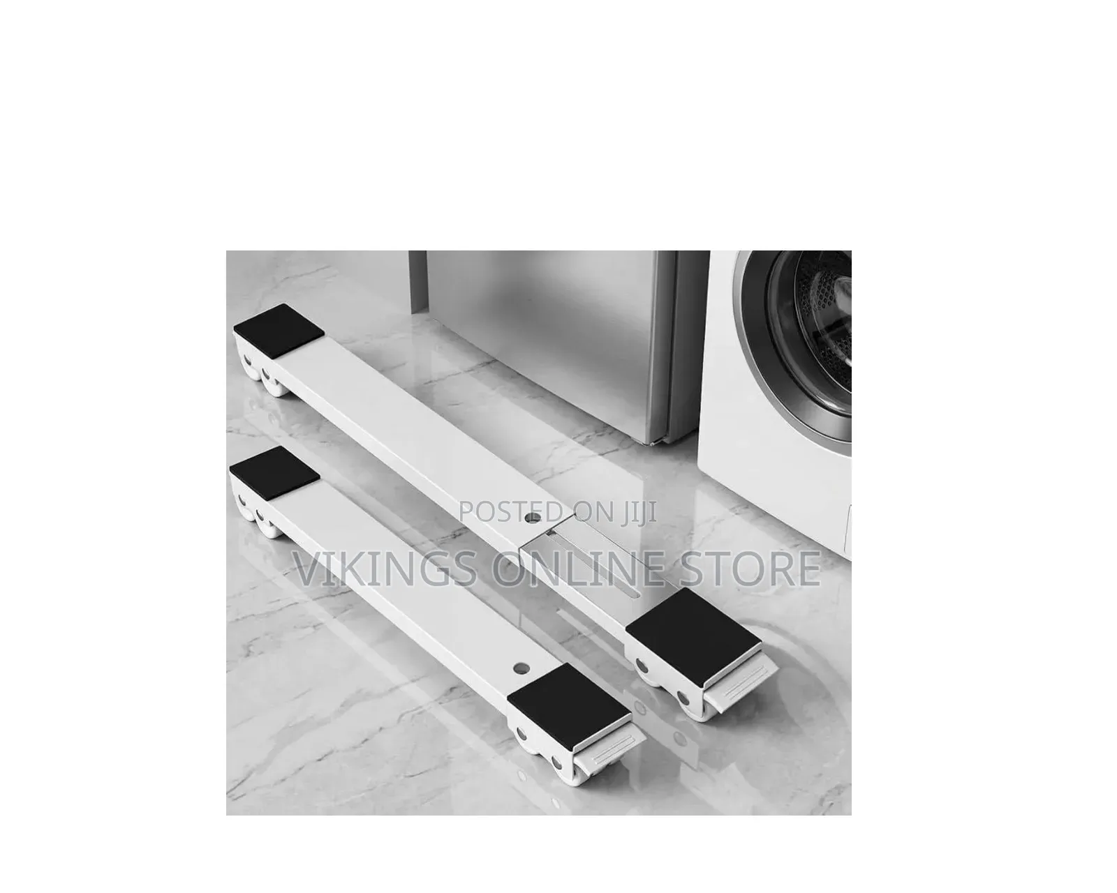 An Adjustable Pair of Appliance Roller Bases