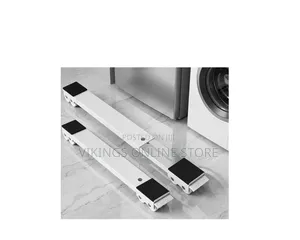 An Adjustable Pair of Appliance Roller Bases