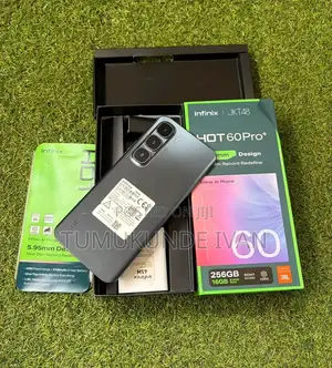 New Infinix Hot 60 Pro+ 256 GB Black