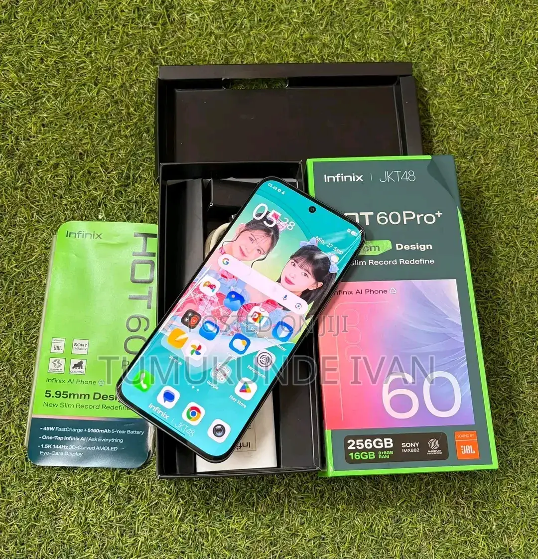 New Infinix Hot 60 Pro+ 256 GB Black