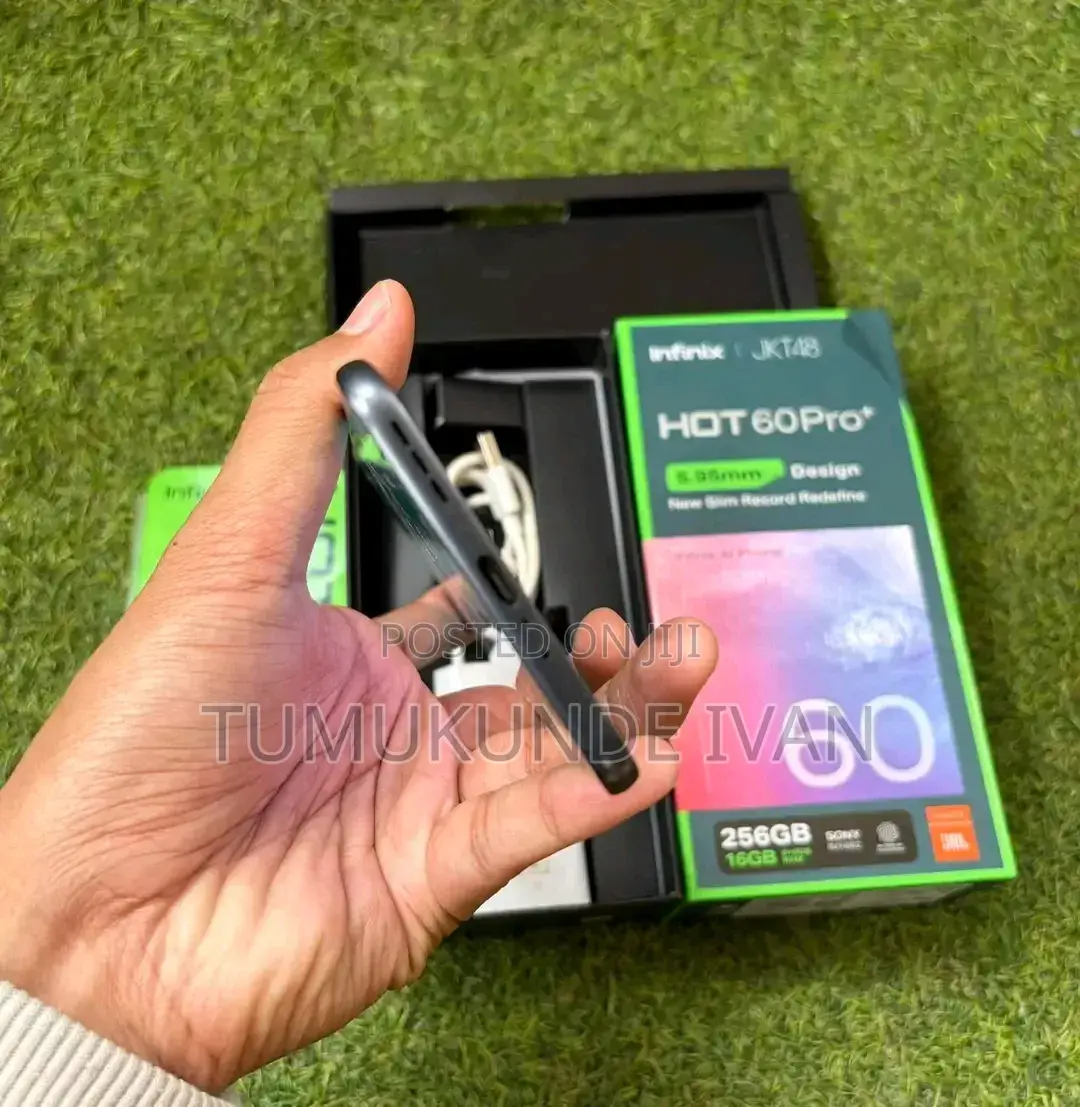 New Infinix Hot 60 Pro+ 256 GB Black