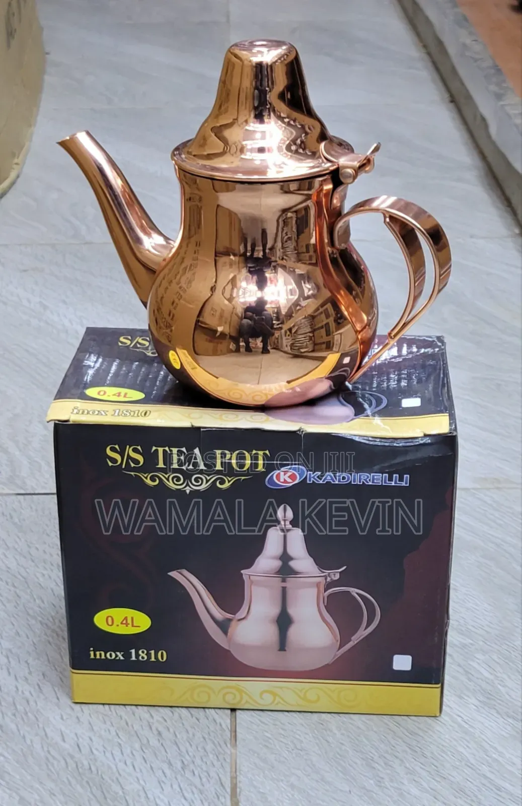 Stainless Still Tea Pot