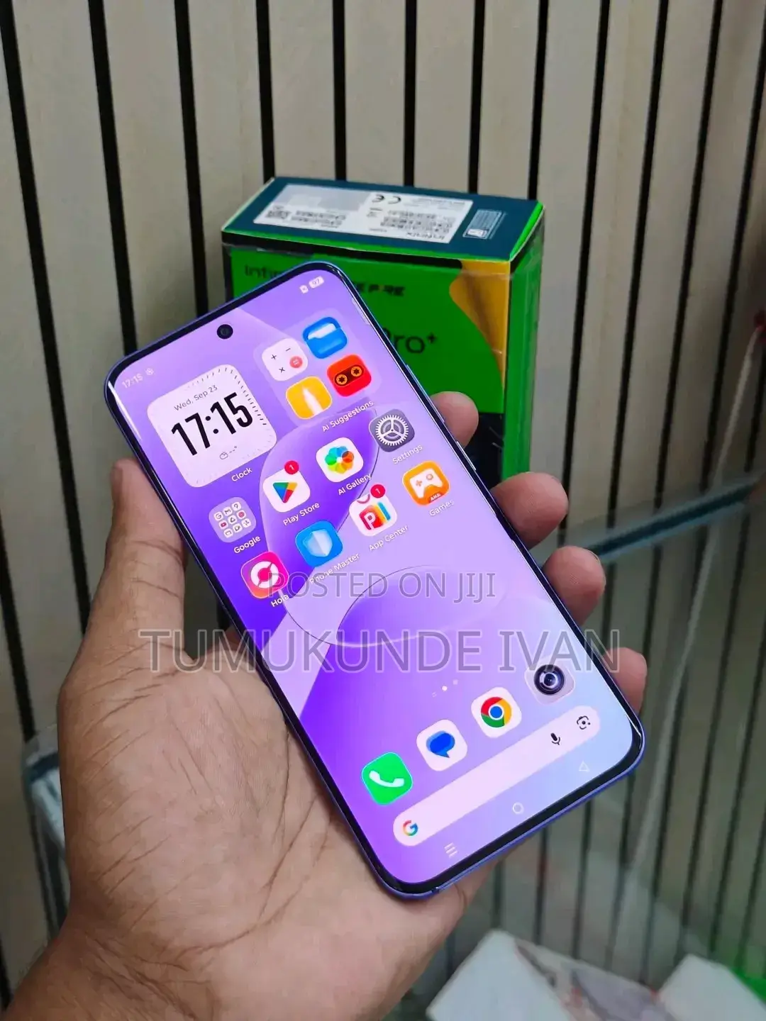 New Infinix Hot 60 Pro+ 256 GB Purple