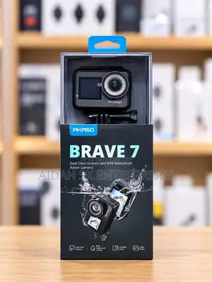 AKASO Brave 7 4K30FPS 20MP WiFi Action Camera With Touch Screen