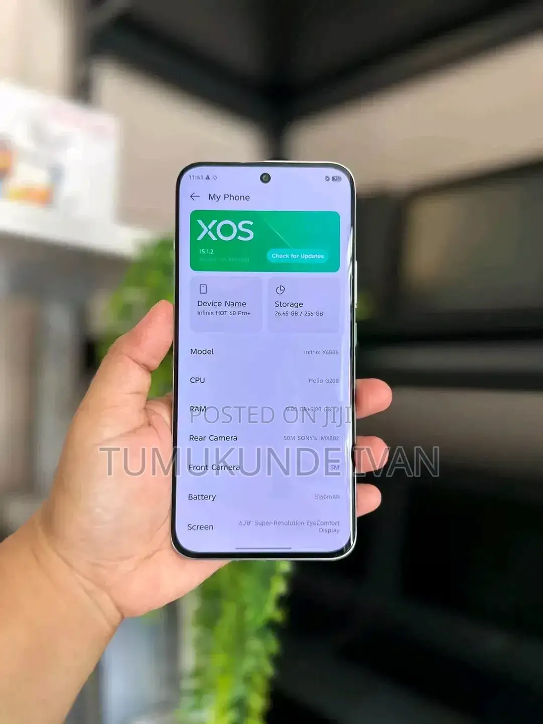 New Infinix Hot 60 Pro+ 256 GB Orange