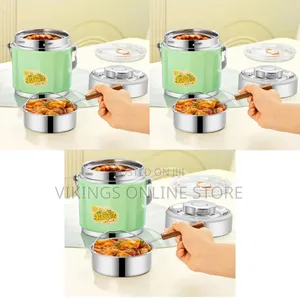 Green Thermal Insulated Lunch Bo