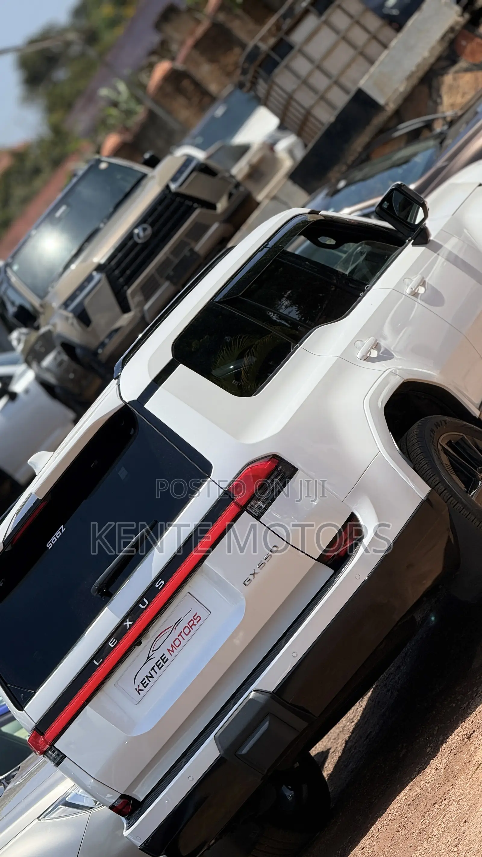Lexus GX 550 Overtrail+ 4WD 2025 White