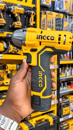 INGCO Cordless Impact Drill – High-Torque Power Tool 12v