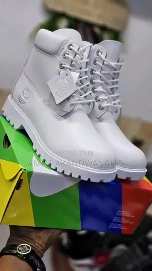 White Men Boots