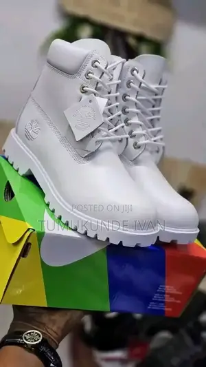 White Men Boots