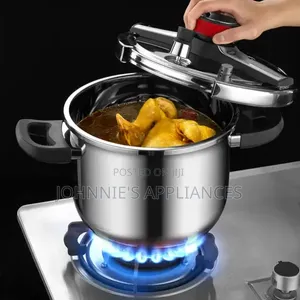 6L Stainless Steel Pressure Cooker With Safety Valve