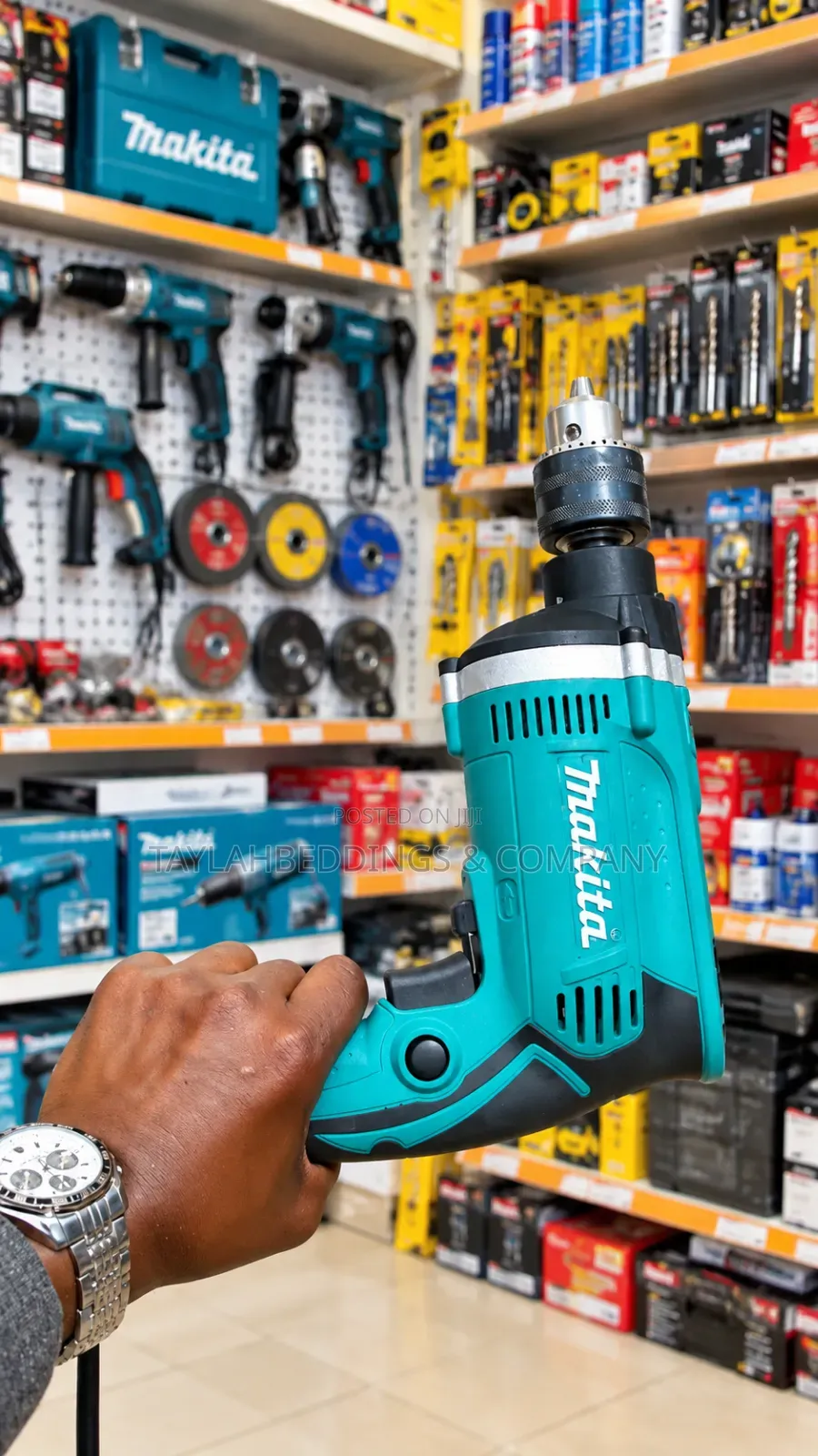 Makita Corded Electric Power Drill – Heavy-Duty Hand Drill