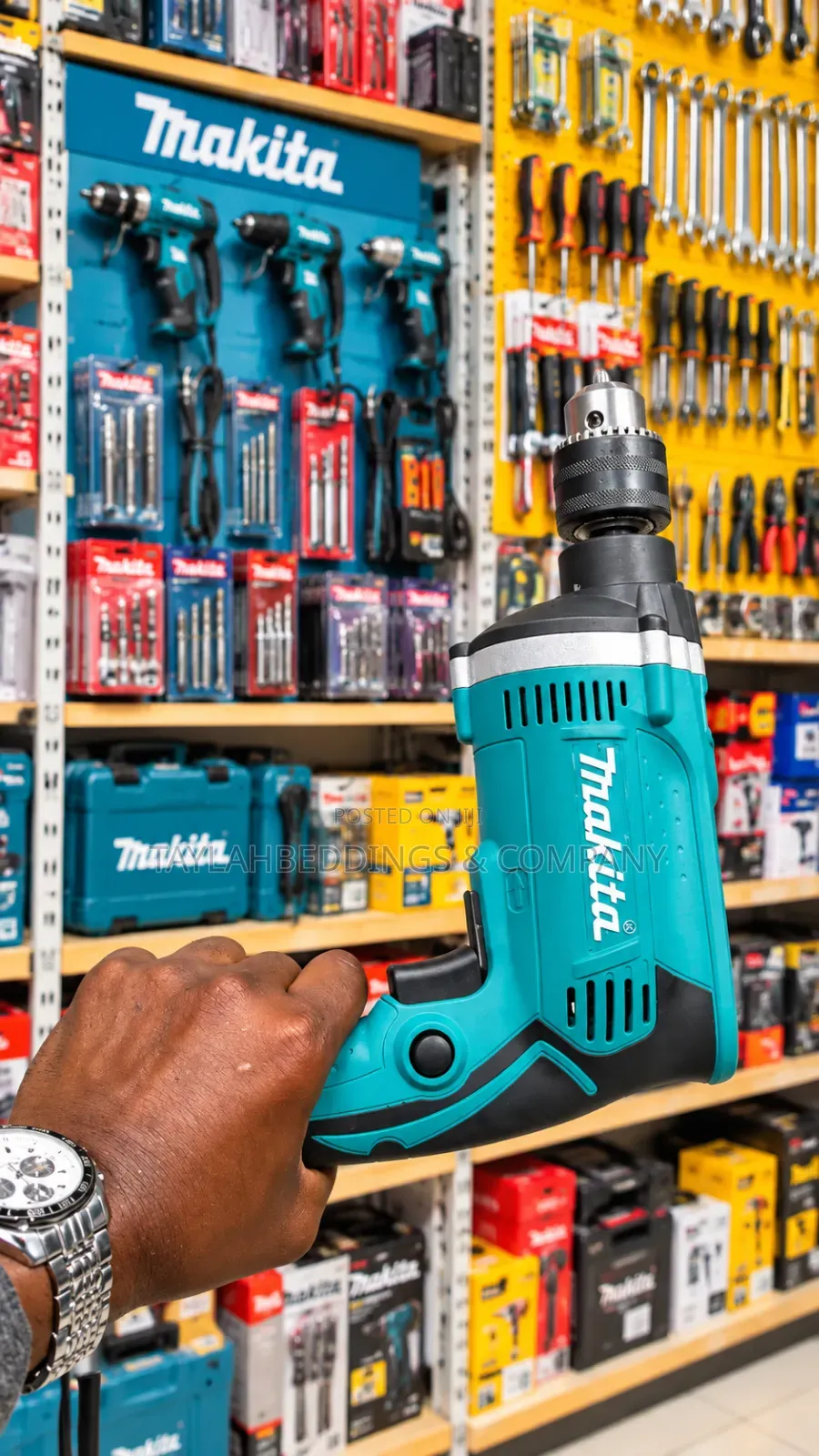 Makita Corded Electric Power Drill – Heavy-Duty Hand Drill