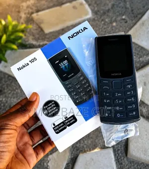 New Nokia 105 Black