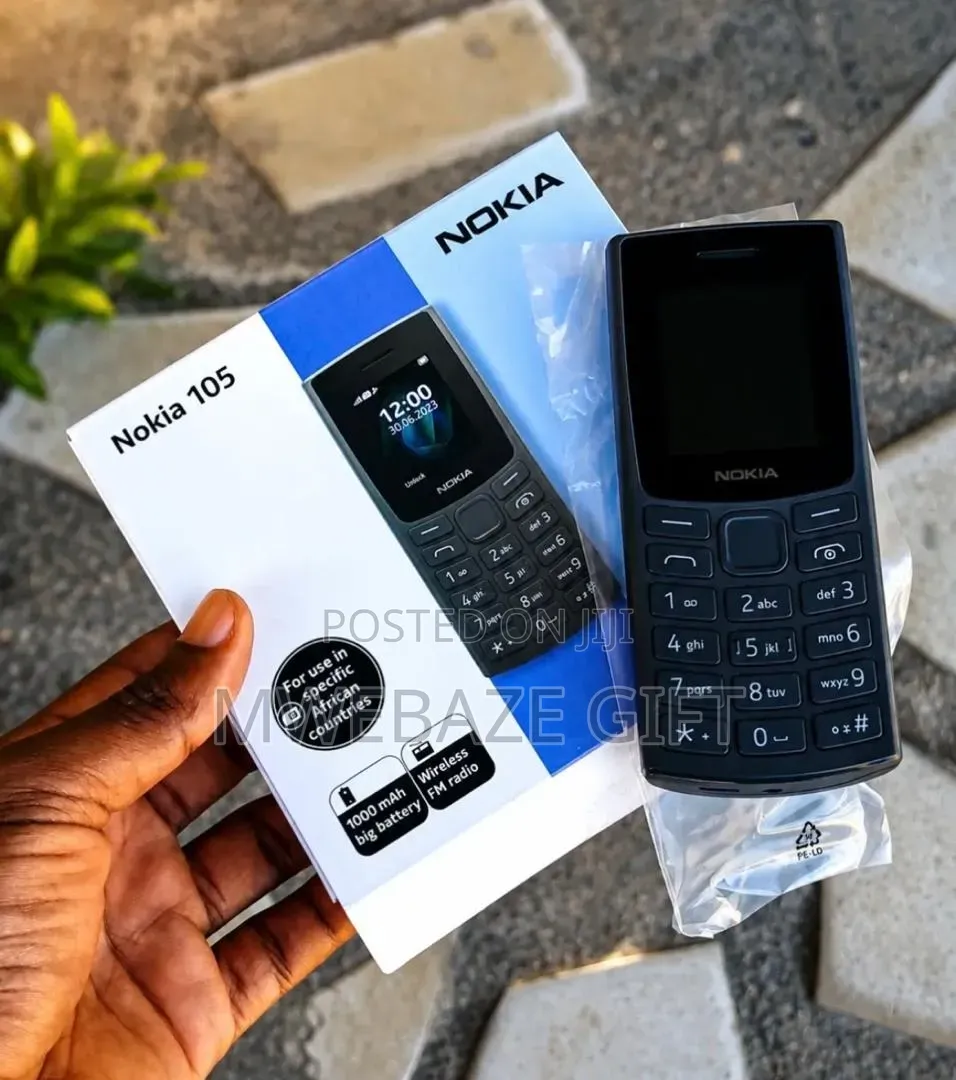 New Nokia 105 Black