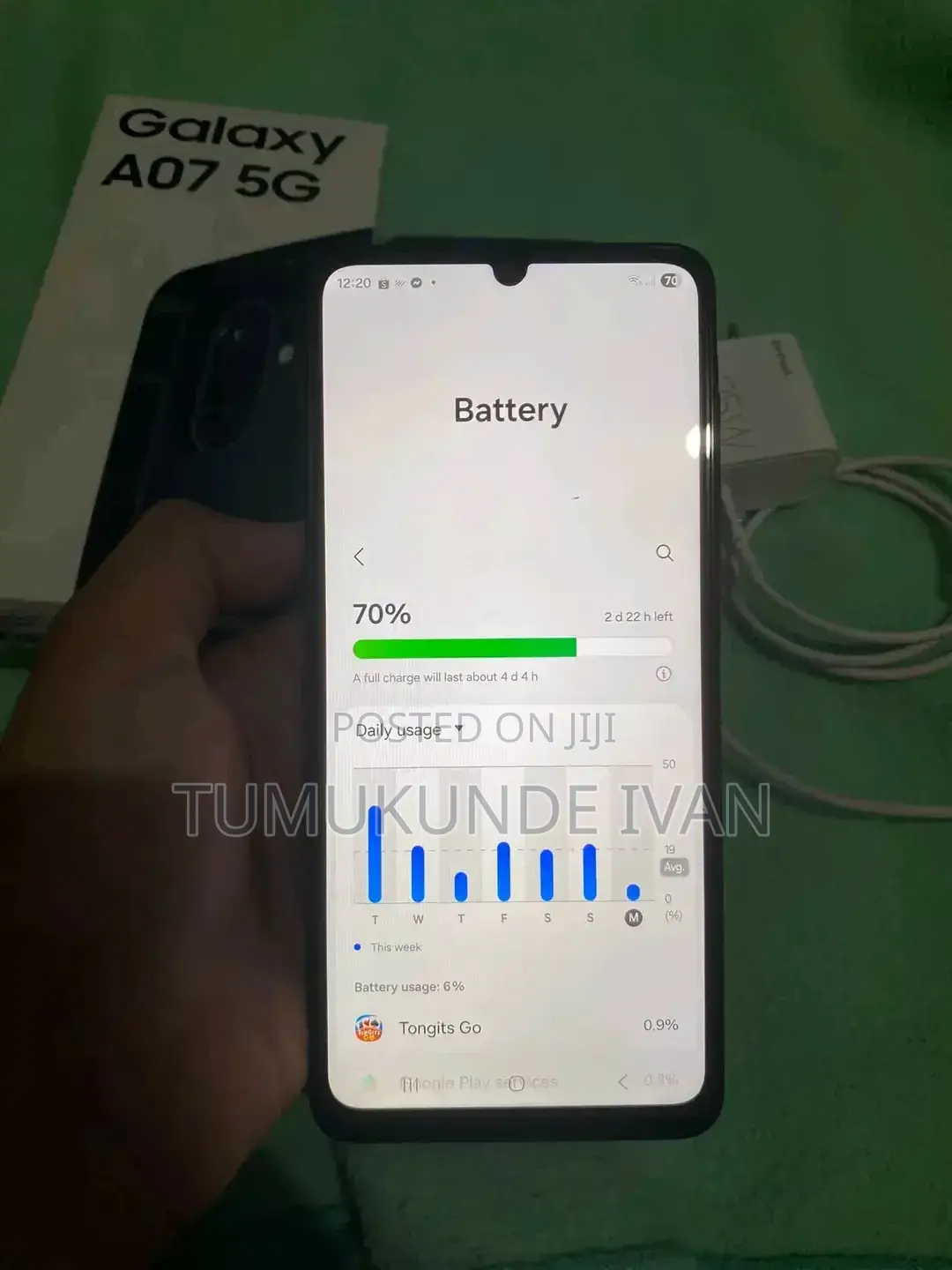 New Samsung Galaxy A07 5G 128 GB Black