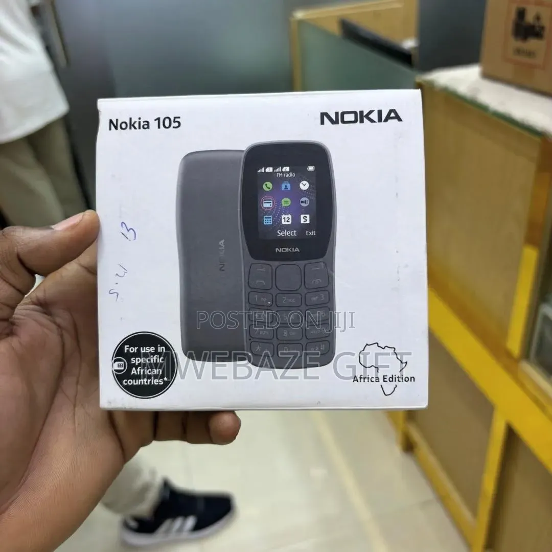 New Nokia 105 Black
