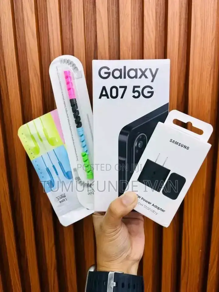 New Samsung Galaxy A07 5G 128 GB Black