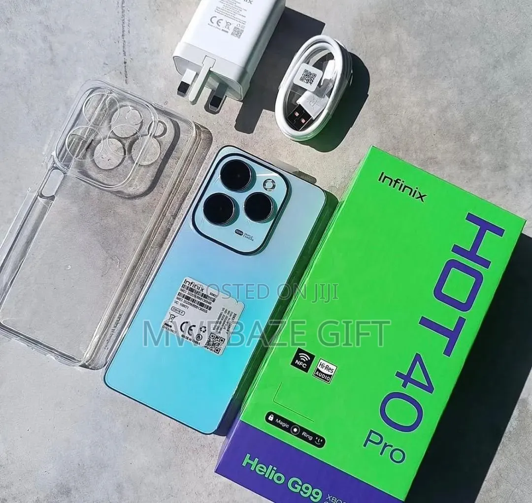 New Infinix Hot 40 Pro 256 GB Blue