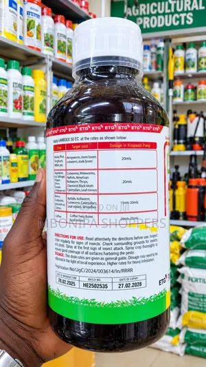 Lambodex 50 EC Lambda-Cyhalothrin Insecticide – 1L Maize, Tomatoes Etc