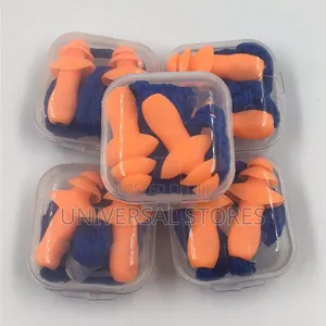 Reusable, Corded Silicone Earplugs