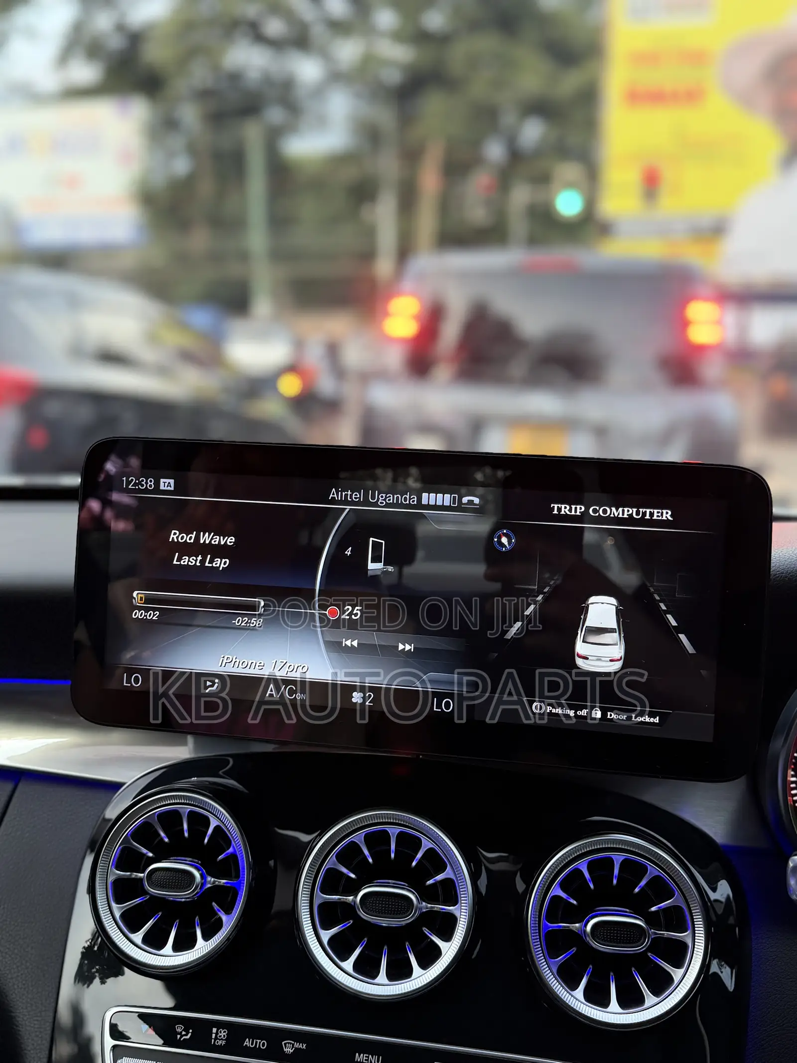 Benz C-Class W205 12” Android Radio