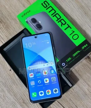 New Infinix Smart 10 128 GB Black
