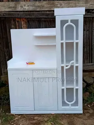 Gas Cabinet White and Gray