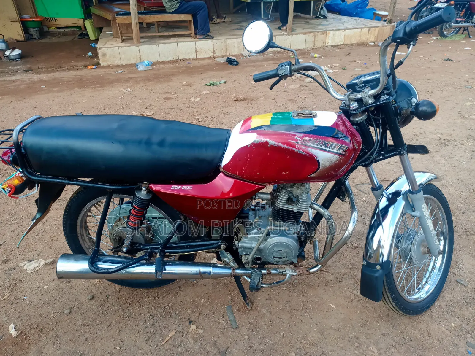 Bajaj Boxer 100 2019 Red