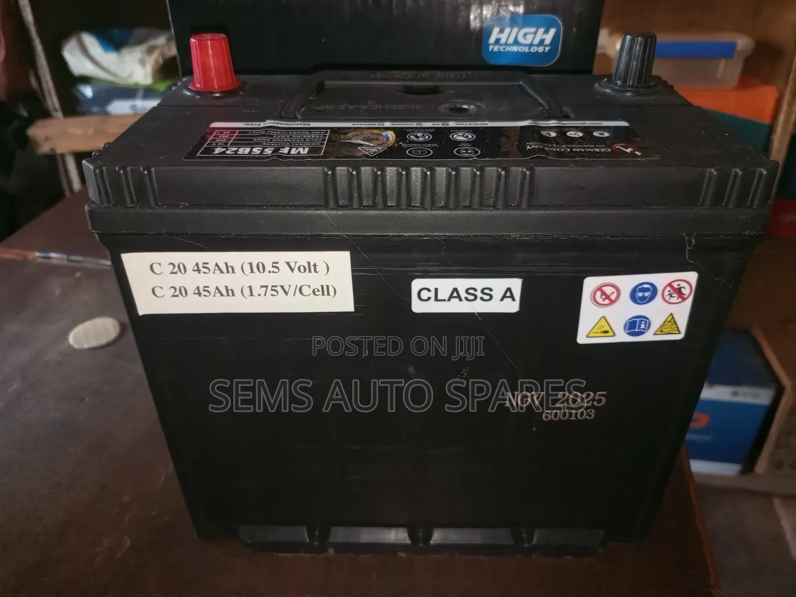 Battery N45 45ah Volta