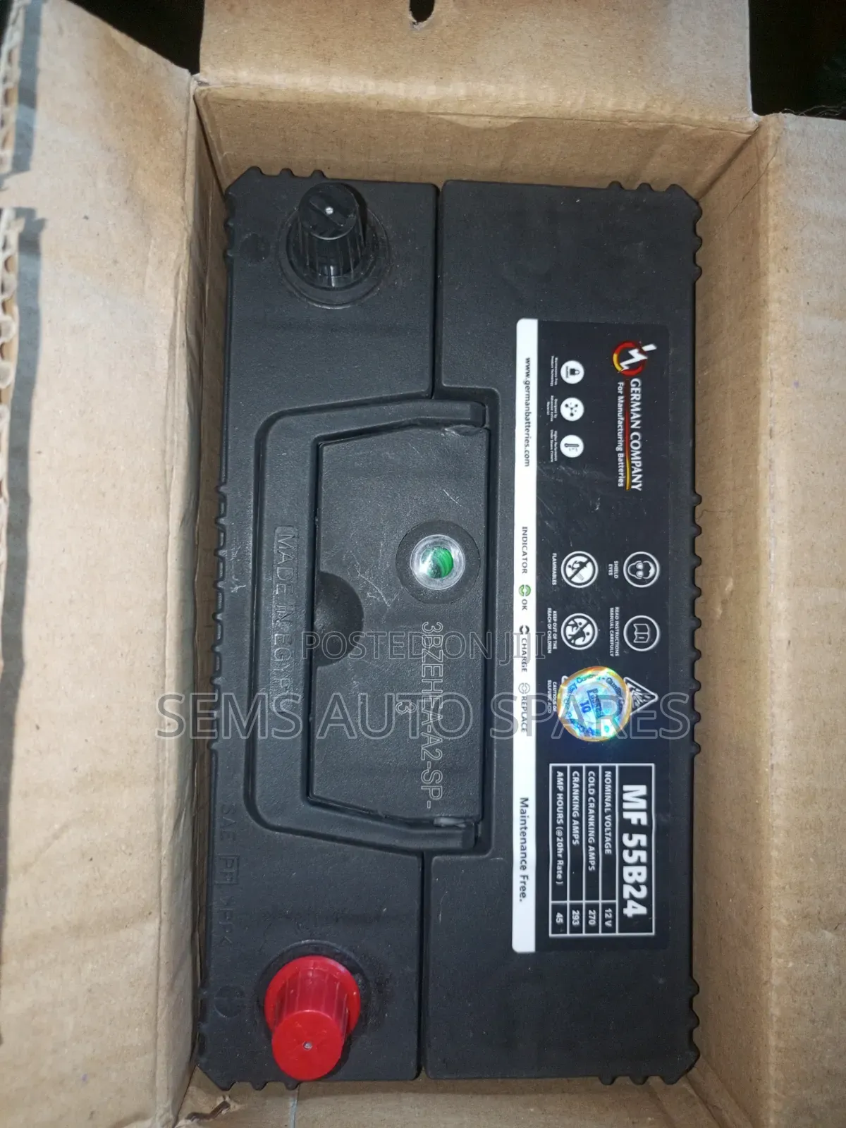 Battery N45 45ah Volta