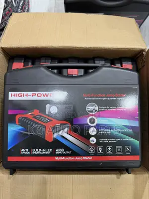 Car Portable Battery Jumpstarter With Air Tire Compressor