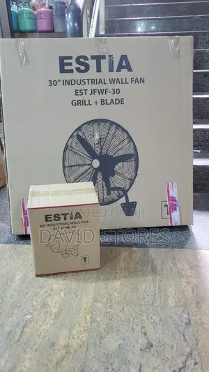 Estia 30-Inch Industrial Wall Fan – Heavy-Duty High-Velocity Fan