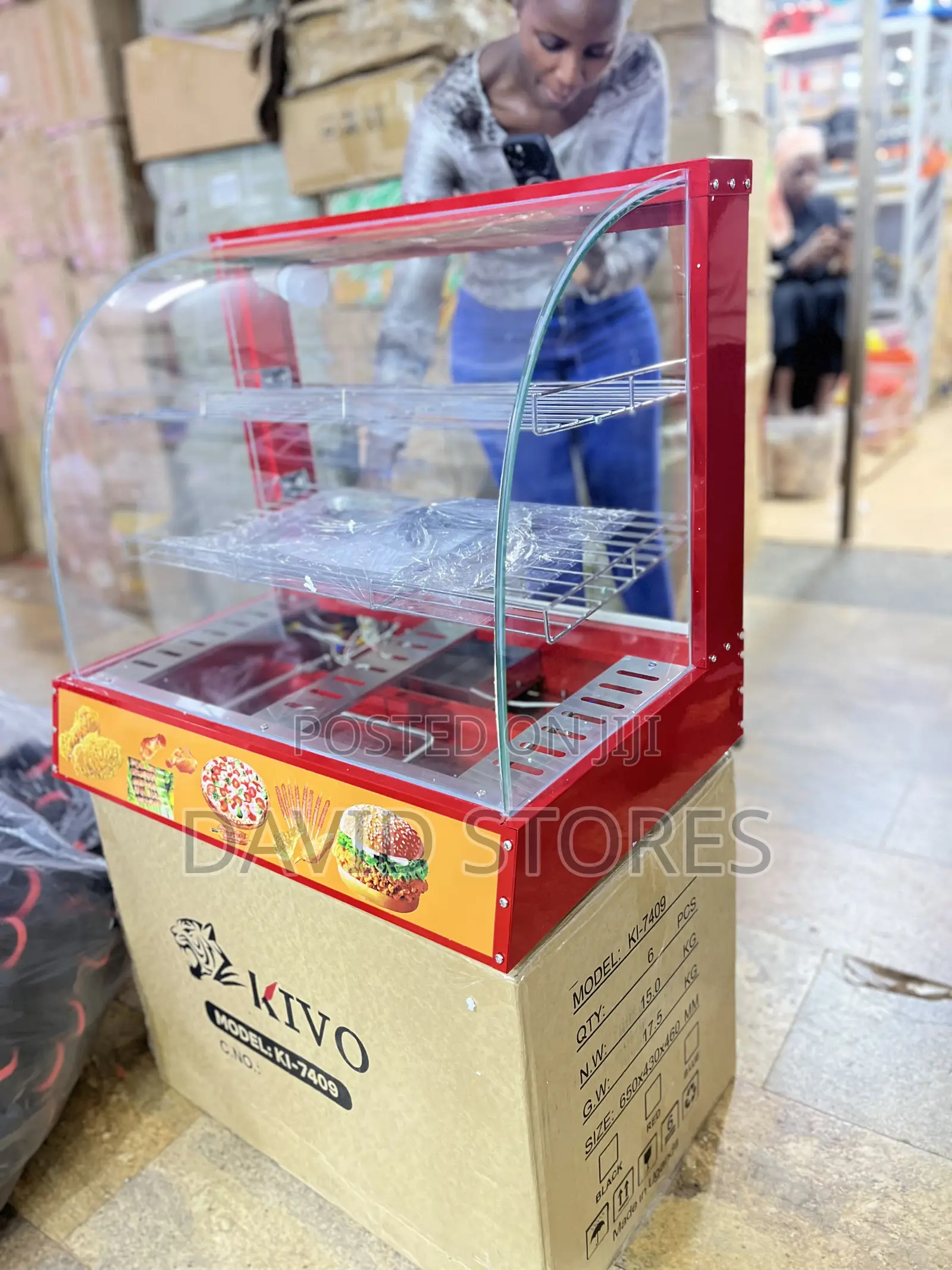3-Stage Food Display Warmer – Commercial Electric Food Warmer